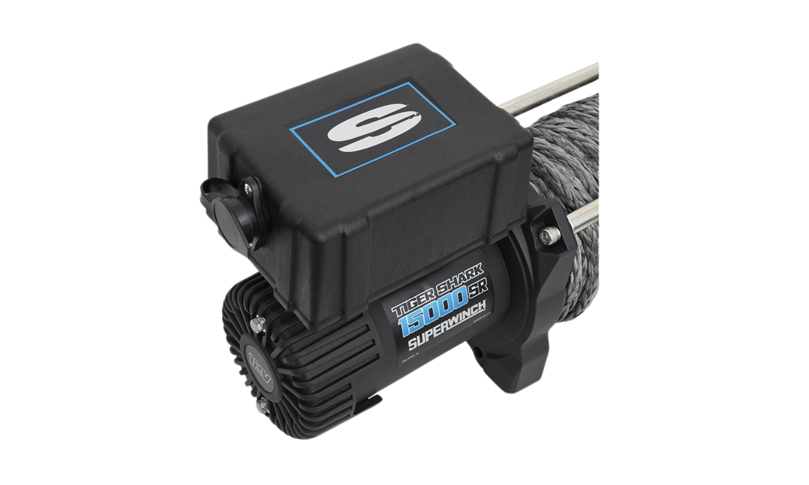 Superwinch Tiger Shark 15000SR 12V (6804kg - ø12mmx24m Rope) | 1515001 - Afbeelding 4