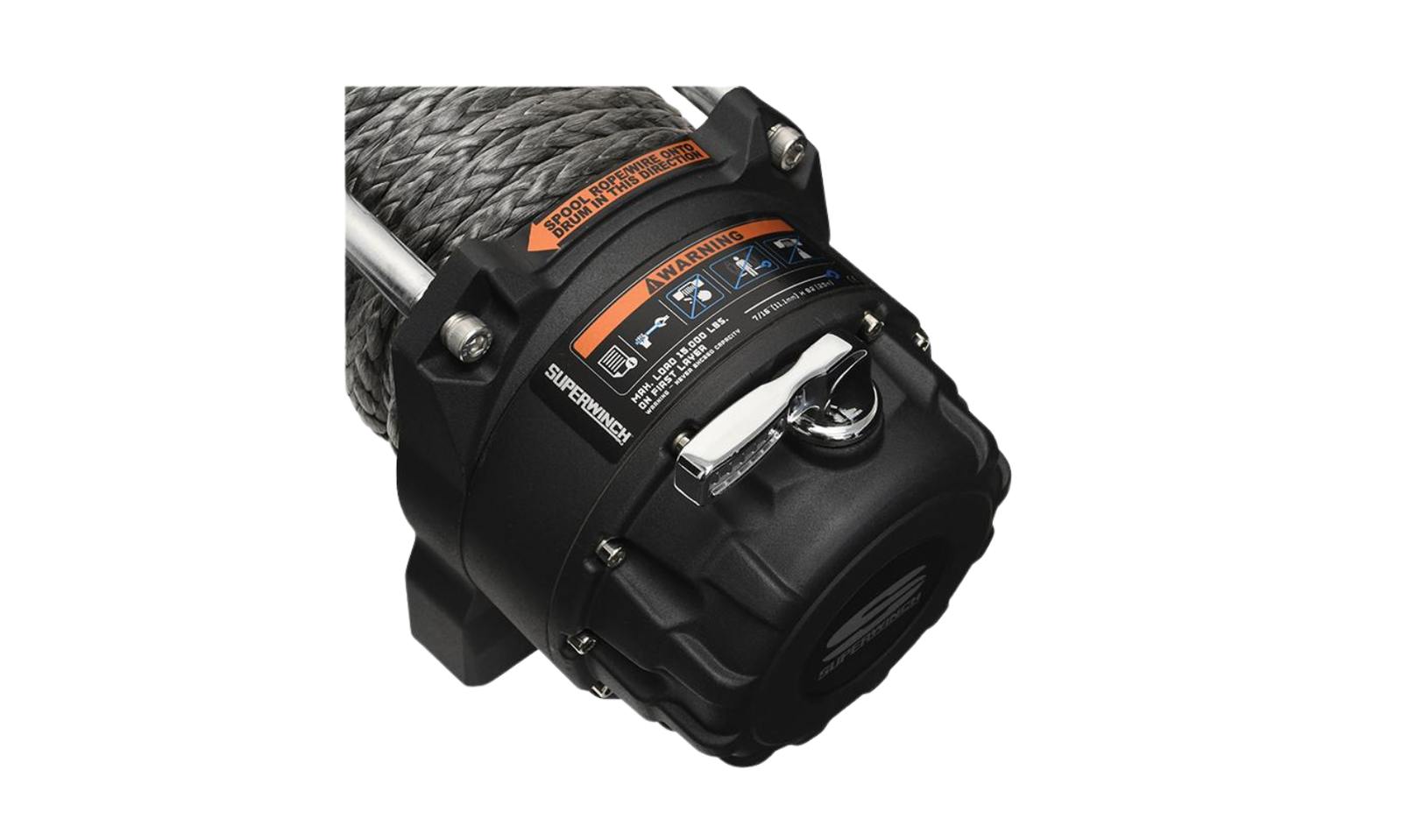 Superwinch Tiger Shark 15000SR 12V (6804kg - ø12mmx24m Rope) | 1515001 - Afbeelding 3